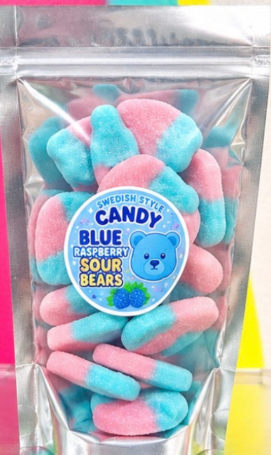 Swedish Blue Raspberry Bears