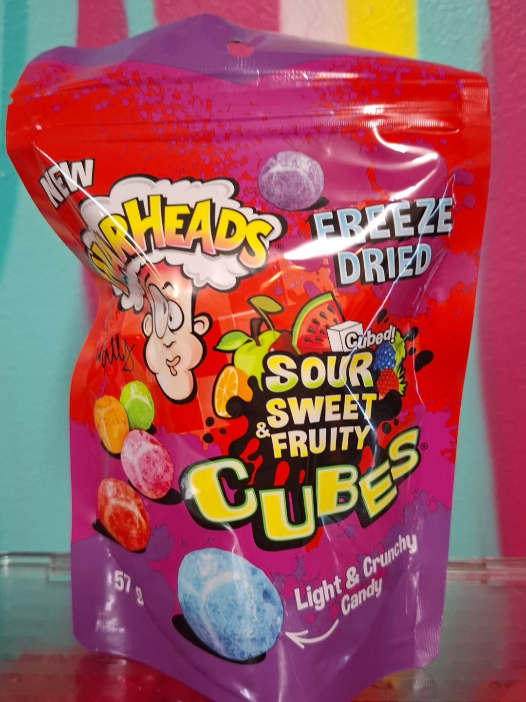Warheads freeze dried
